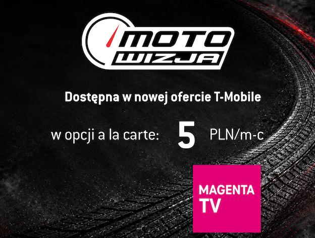 Motowizja dostępna w Magenta TV już za 5 zł miesięcznie