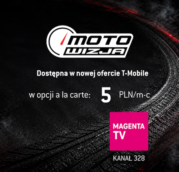 Motowizja dostępna w Magenta TV już za 5 zł miesięcznie